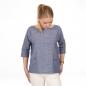 Preview: Papierschnittmuster Bluse mit Taschen Frau Aiko XXS-L
